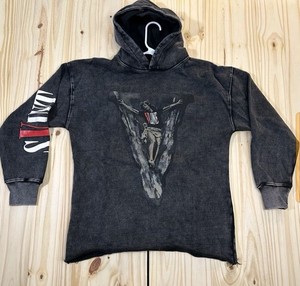 SAINT MICHAEL×VLONE HOODIE XL Saint Mxxxxxx x VLONE Hoodie Black Men's - SS22 - US