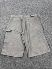 Marithe Francois Girbaud Shorts Men 44 Gray Baggy Carpenter Utility Brand X Y2K