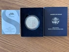 2007-W AMERICAN EAGLE 1-OZ .999 SILVER UNCIRCULATED COIN COA & OGP