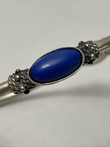 FAS Sterling Lapis Lazuli Bracelet (13.2 Grams) - Picture 3 of 7