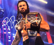 Roman Reigns WWE CHAMP Signed 8x10" Authentic Original Autograph GENUINE + COA