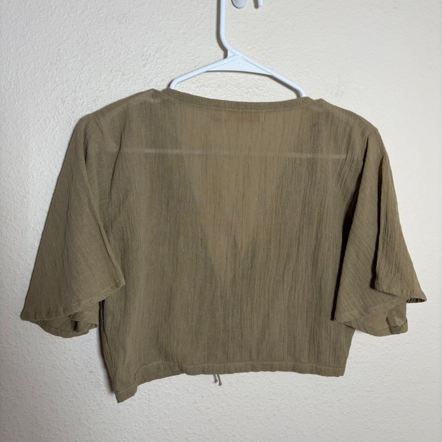 Savannah Morrow The Label Blouse Women's Medium O… - image 4