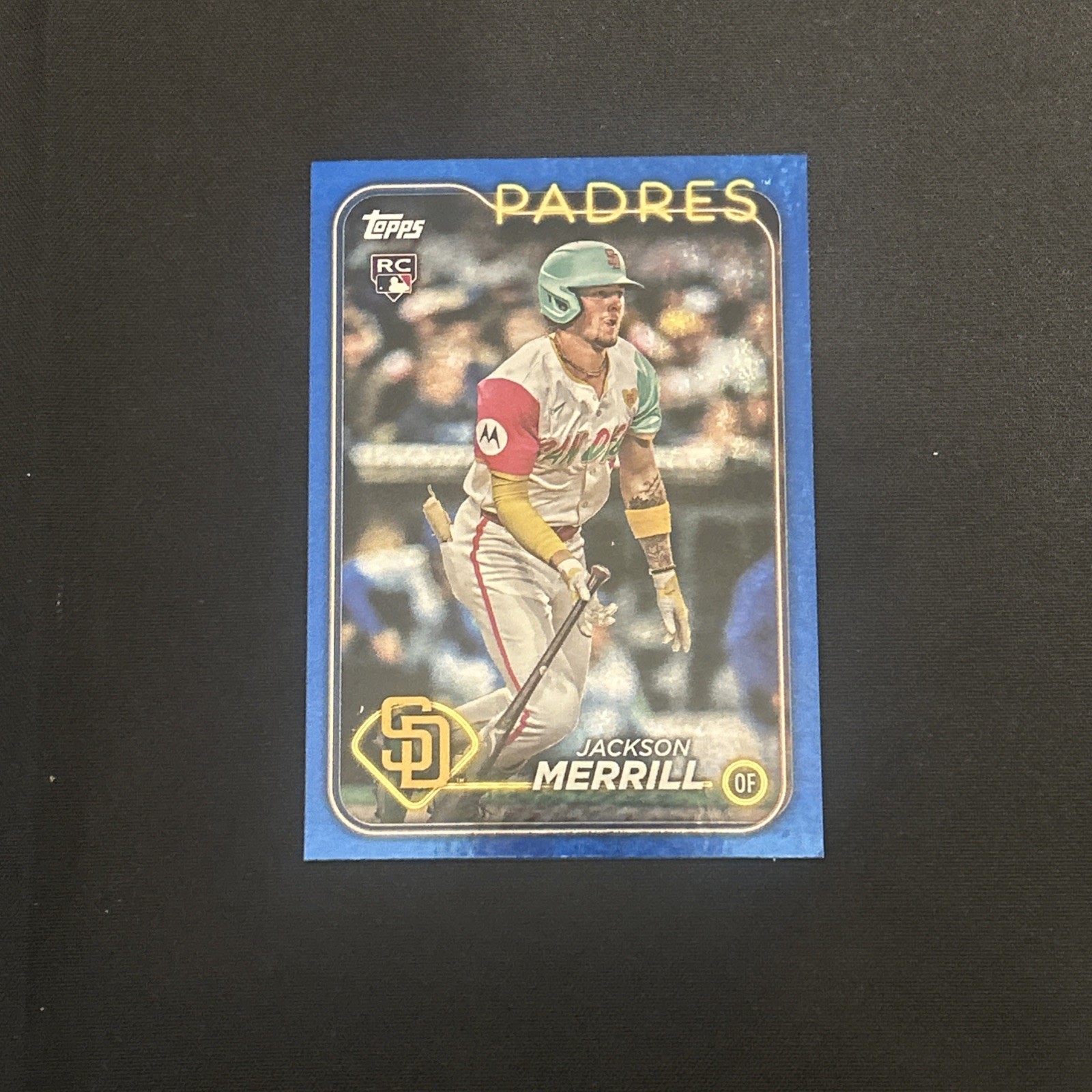 2024 Topps Update Series - Jackson Merrill #US210 Blue Holo Foilboard /999 (RC)