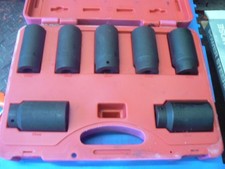 Mac Tools 7 Pc Piece 12 Drive Impact Metric Fwd Axle Nut Socket Set As4547c Mac Tools 7 Pc Piece 12 Drive Impact Metric Fwd Axle Nut Socket Set As4547c