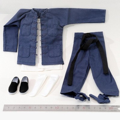1/6 Abbildung Chinese Tang Set Decklack mit Hose für 12 Zoll Figuren Körper