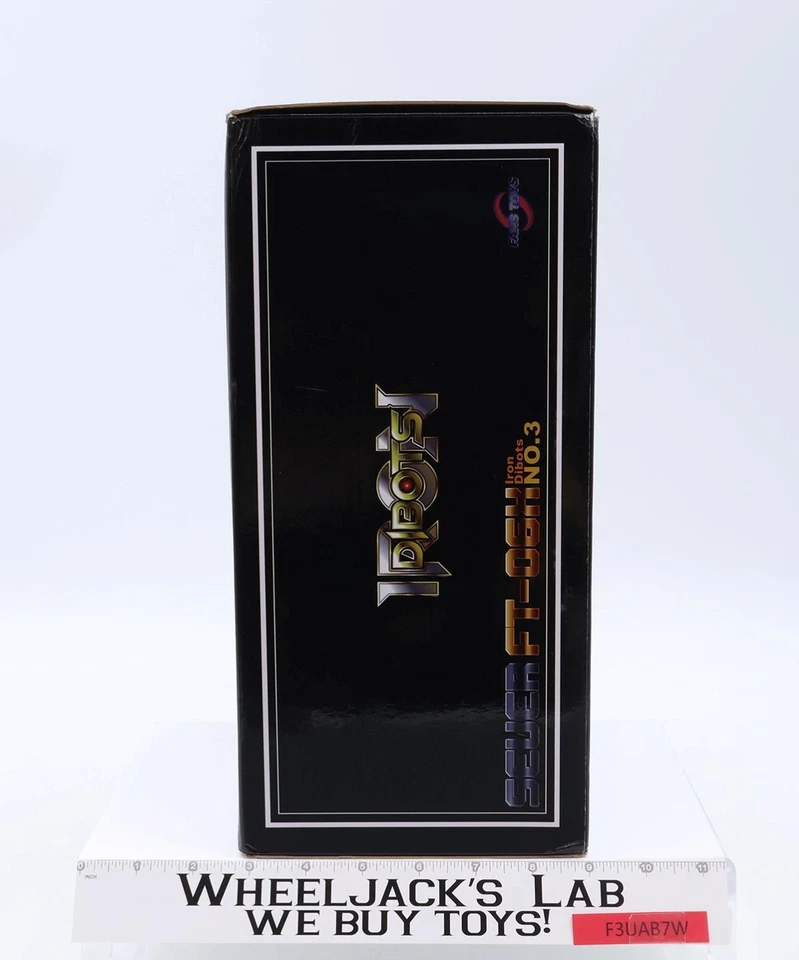 No.3 FT-06X Sever Iron Dibots Terceros Ventiladores Juguetes Cromo Limitado Metálico Foto 4 de 4