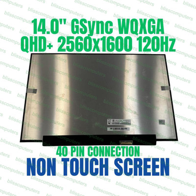 NE140QDM-NY3 V18.0 2560x1600 IPS EDP 40 Pin 14'' Non Touch Panel Replacement
