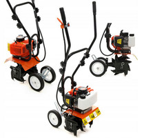 7 CV Motoculteur à Essence, Fraise de Jardin, Fraise de Sol, Cultivateur