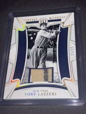 2023 Panini National Treasures Century Materials Tony Lazzeri /25 #CM-TL