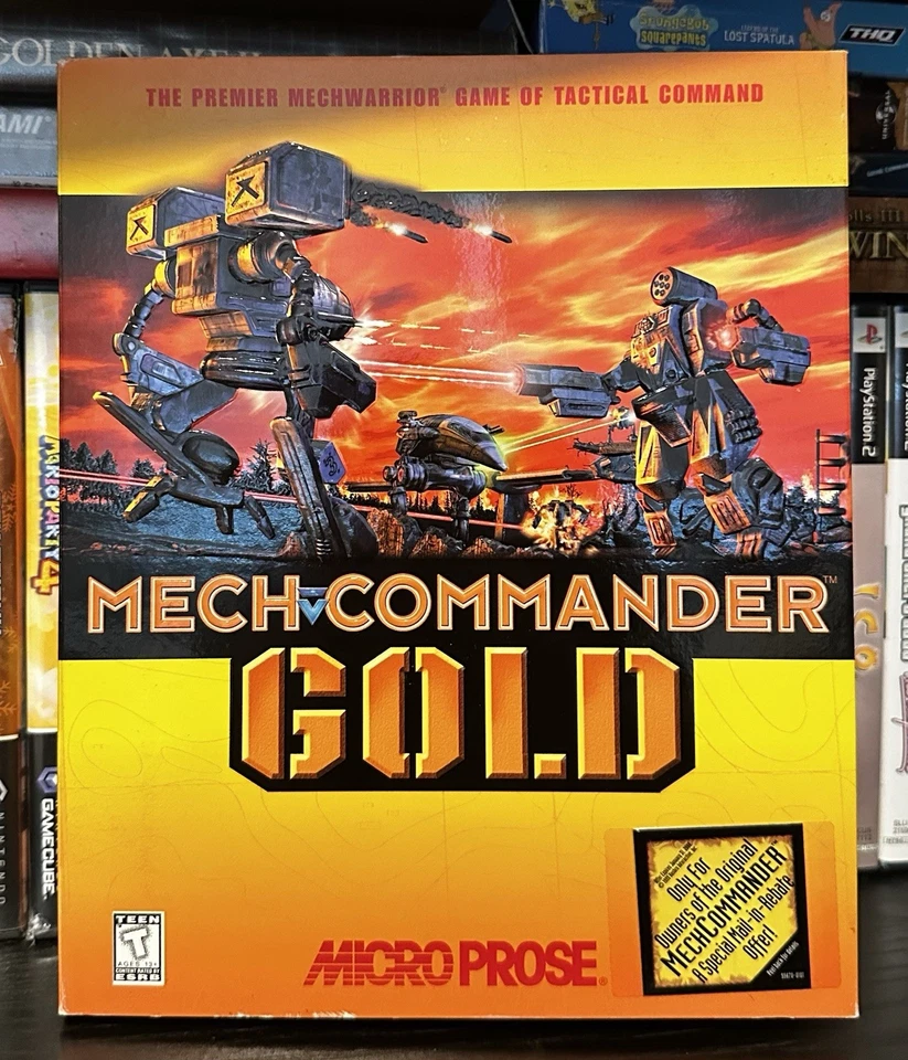 Mech Commander Gold Edition - Big Box Edition PC Game - Complete CIB - Image 3 of 4