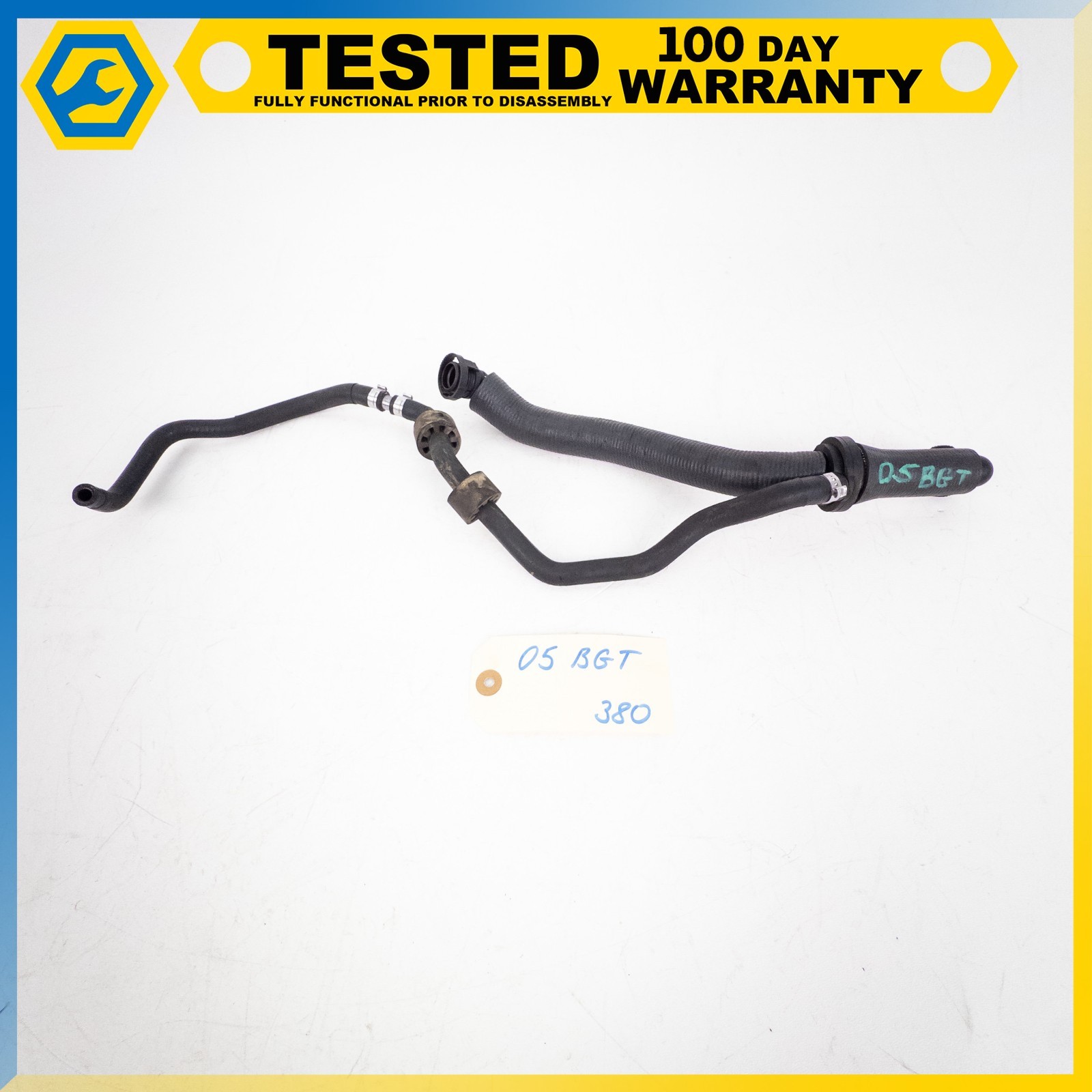 03-13 BENTLEY CONTINENTAL GT FLYING SPUR 6.0L AIR BREATHER PIPE LINE OEM