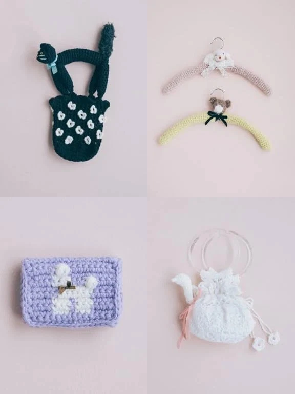 Ame’s Crochet Animals Book Japanese Edition with Bonus Mini Booklet Amigurumi - Image 2 of 4