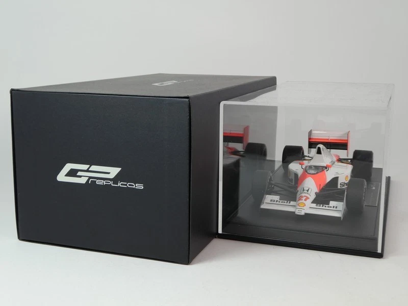 GPReplicas Mclaren Honda MP4/5B #27 Ayrton Senna World Champion 1990 1/18 GP034A - Immagine 4 di 4