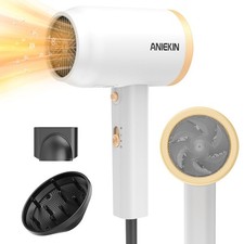 Hair Dryer, 1875 Watts Fast Drying Blow Dryer with Diffuser and Concentrator,...