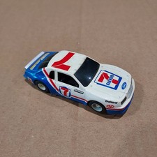 Vintage Tyco aurora afx slot car Ford thunderbird 7 eleven / red/white/blue