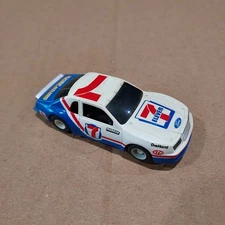 Vintage Tyco aurora afx slot car Ford thunderbird 7 eleven / red/white/blue