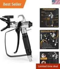 Airless Paint Sprayer Gun Model 821, 3600 PSI for Seamless Finishes