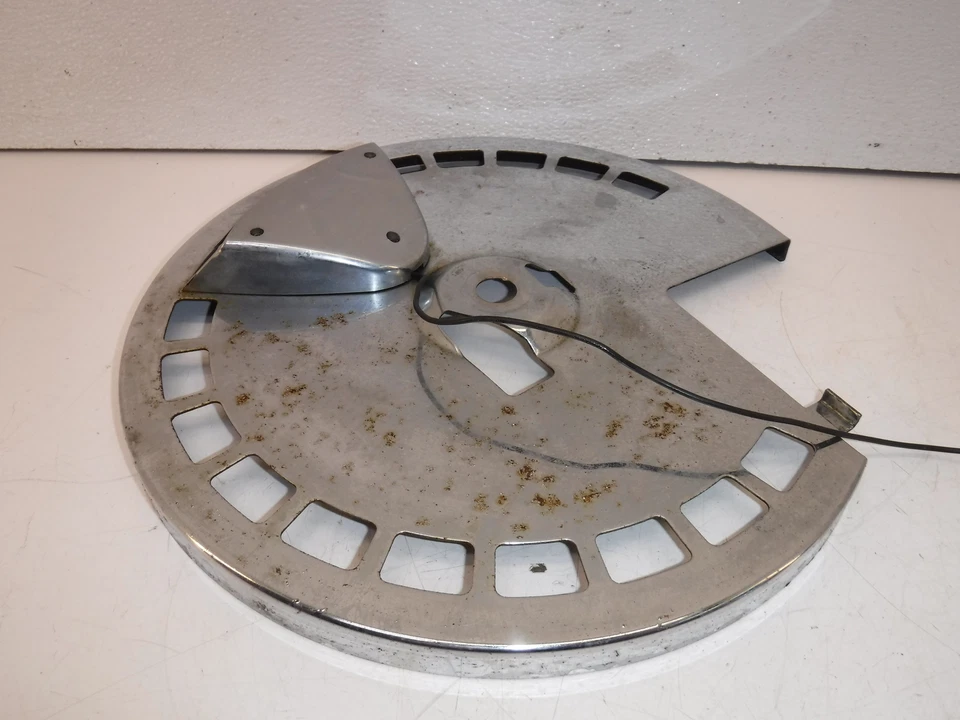 Yamaha Venture Royale 1984 juego de protectores de disco rotores de freno delanteros izquierdo derecho cromo Foto 2 de 4