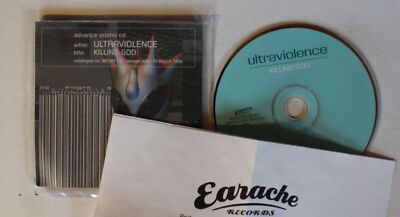 Ultraviolence Killing God UK ADV CD 1998 Electronic Hardcore