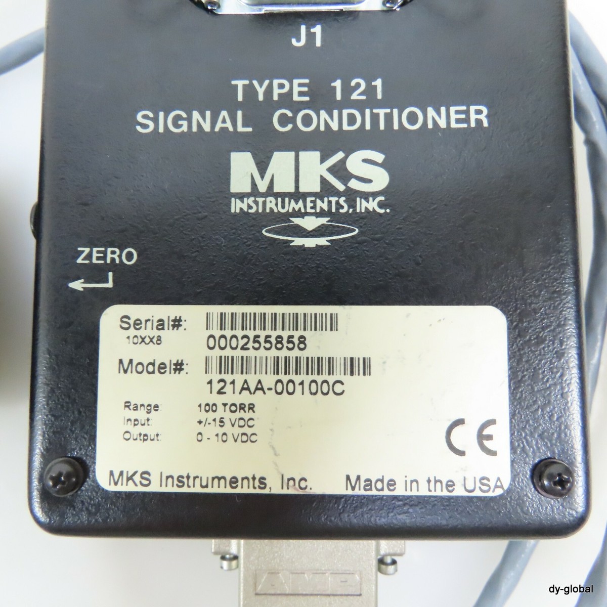 MKS USED 121AA-00100C SIGNAL CONDITIONER 100TORR Gauge SEN-I MKS USED 121AA-00100C SIGNAL CONDITIONER 100TORR Gauge SEN-I