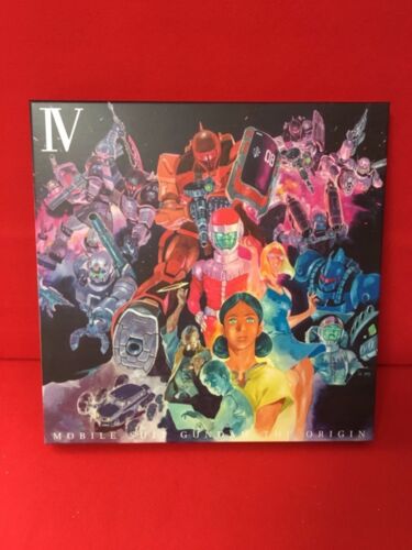 Used ​​Mobile Suit Gundam THE ORIGIN 4 Blu-ray Collector's Limited Edition F/S - Afbeelding 1 van 4