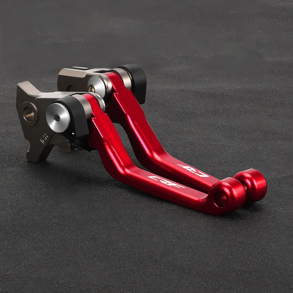 Aluminium CNC Brake Clutch Levers For Honda CRF150R 2007-2018 CRF450R 2002-2003 Foto 4 de 4