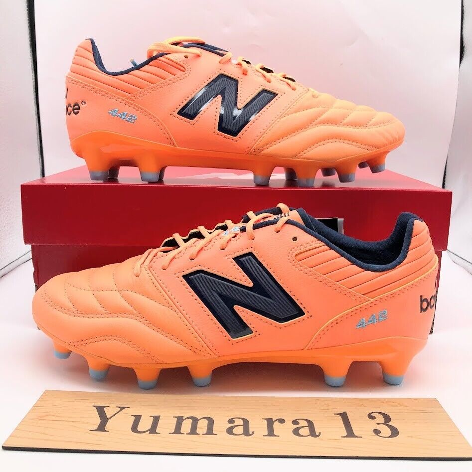 New Balance 442 v2 Pro HG H2 Orange Soccer Cleats MS41HH2 New Balance 442 v2 Pro HG H2 Orange Soccer Cleats MS41HH2