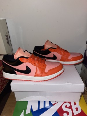 air jordan 1 low se crimson bliss rush orange