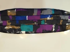 Vintage 1990s fashionable "Modern Art" mens Cumberbumb