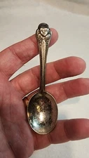OLD VINTAGE Winthrop Silverplate GERBER'S BABY SPOON 4.38”