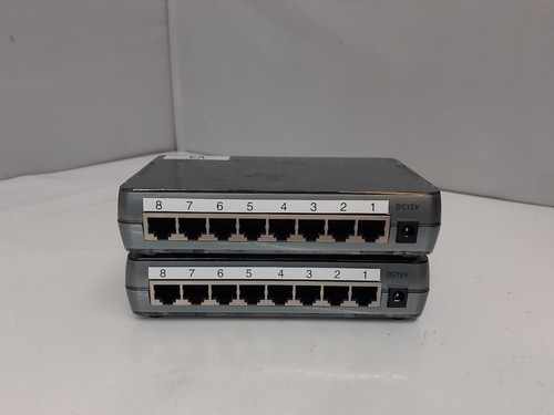 Lot of 2 HP OfficeConnect 1405 8G v3 Switch, 8 GbE Ports, (JH408A#ABA) - Picture 2 of 3