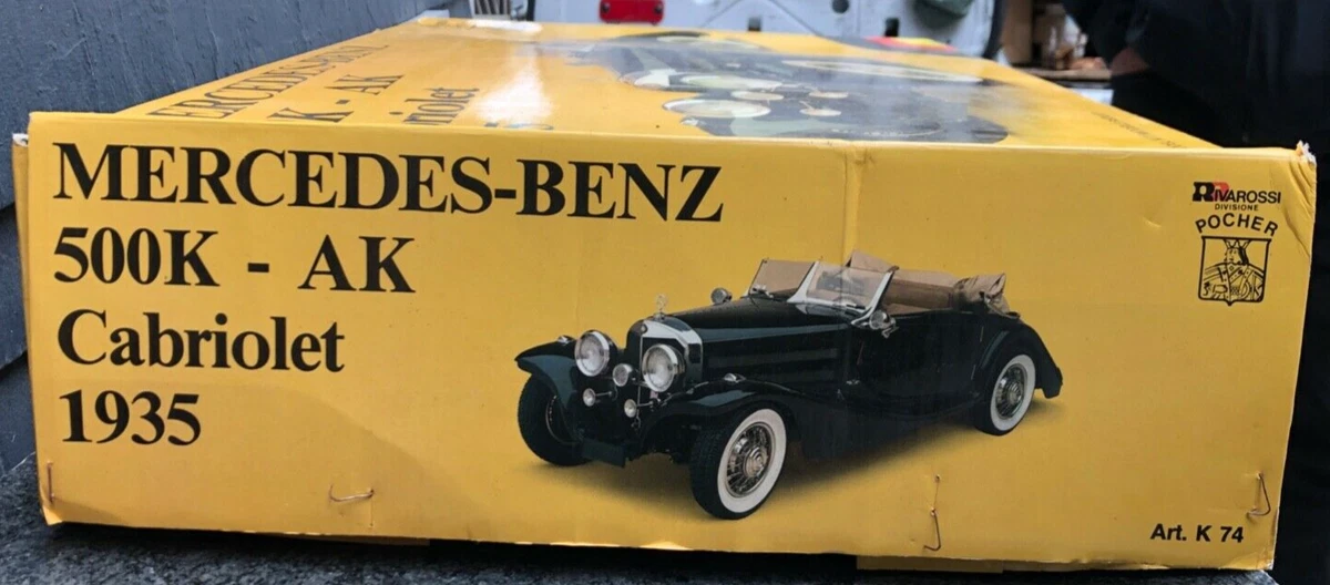 自動車模型 メルセデス・ベンツ 500k-Ak ミニカー ポケール1/8