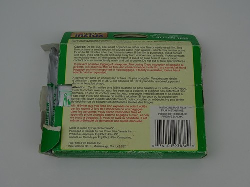 New Fujifilm INSTAX Wide Instant Camera Film 10 Exposures 2 Packs Expired - Foto 3 di 8