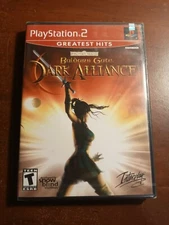 Baldur's Gate: Dark Alliance, factory sealed, y-fold w/seal (PS2)