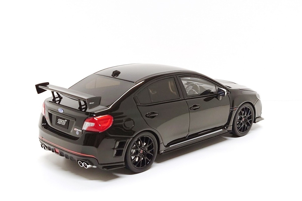 自動車 samurai S207 NBR CHALLENGE PACKAGE Black Kyosho Samurai 1:18 Subaru Impreza WRX STi S207 NBR