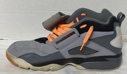 Nike Air Diamond Turf Sz-12 Wolf Grey/Atmc Orand-Cl Gry-Blk - Picture 8 of 14