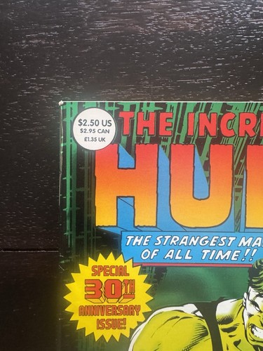 INCREDIBLE HULK 393. Marvel Modern Age Comics. 30th Anniversary. Ships Free. Key - Picture 2 of 12