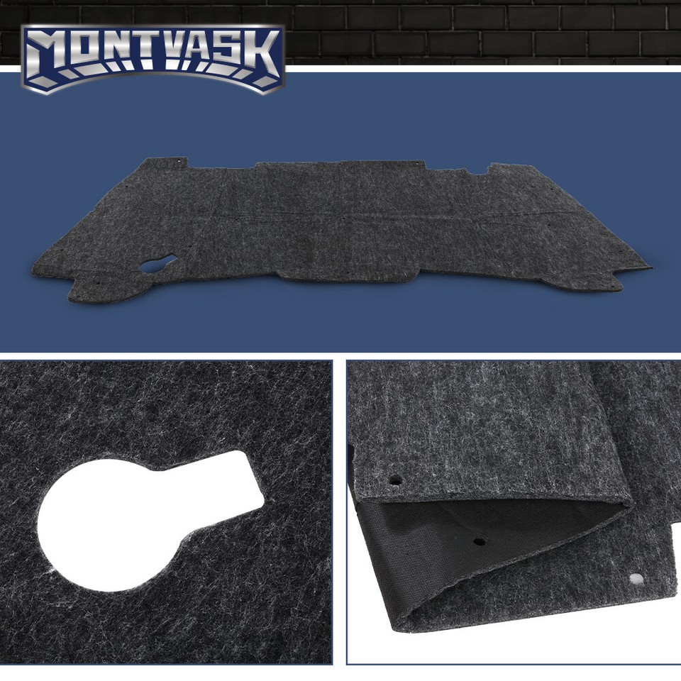 Fit For 1994-2001 Dodge Ram 1500 2500 3500 Hood Insulation Pad with ...