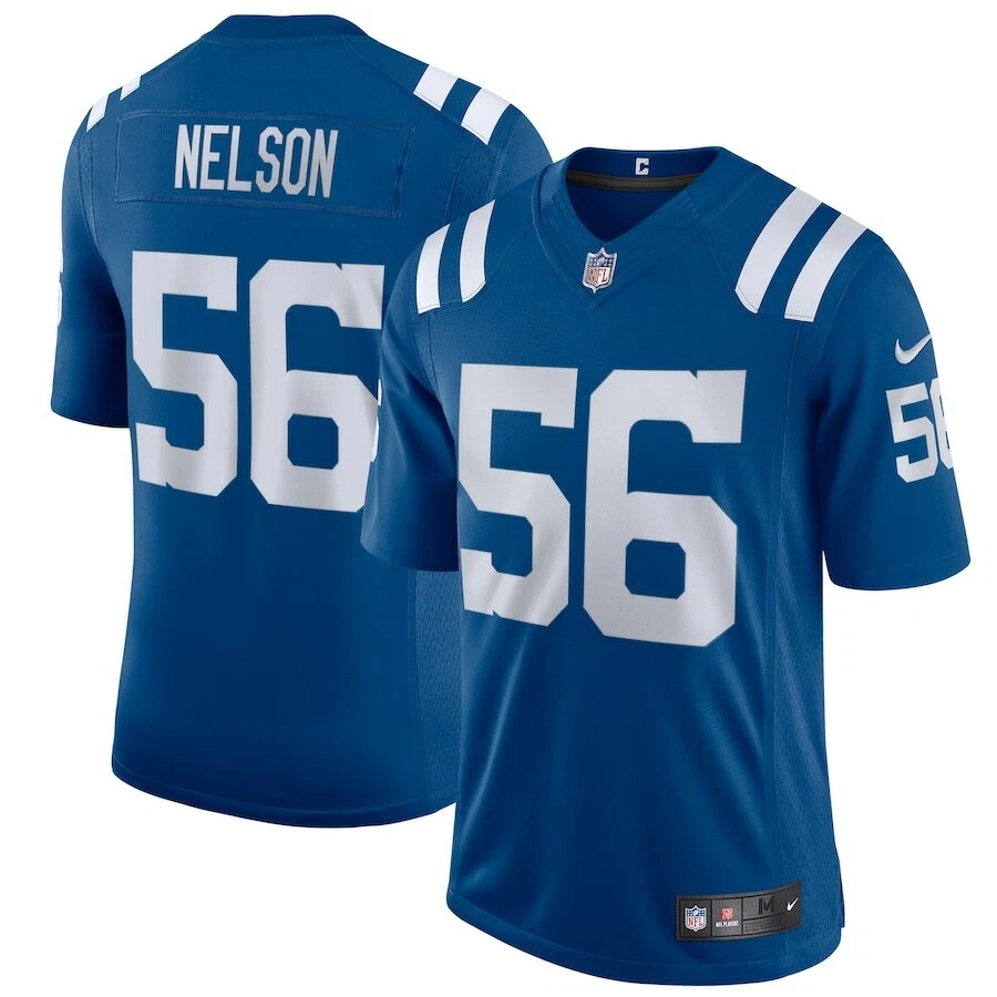 Nike Indianapolis Colts No56 Quenton Nelson Red Women's Stitched NFL Limited AFC 2019 Pro Bowl Jersey