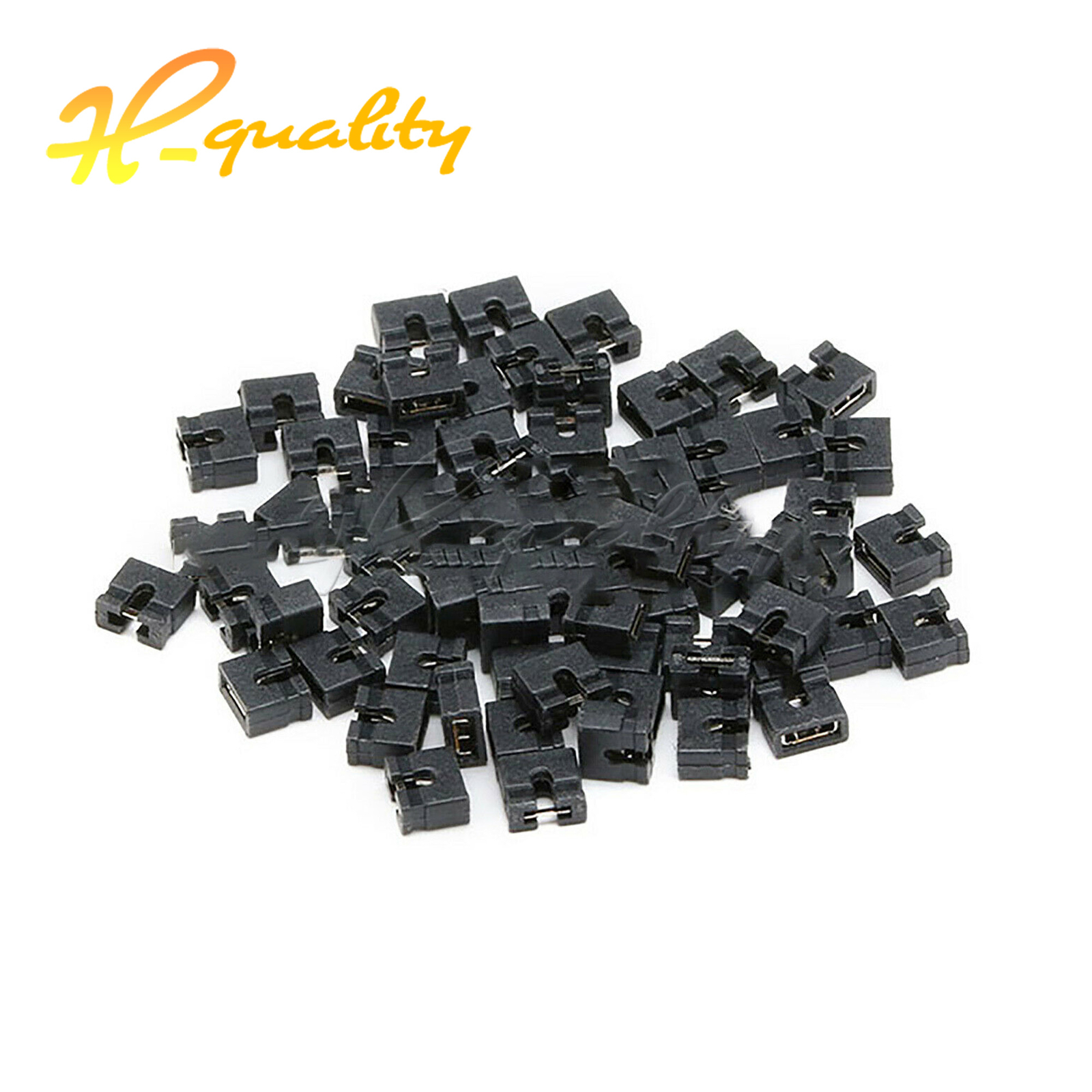 50/100/200PCS 2.0mm PCB Circuit Board Jumper Cap Header Shunts Circuit
