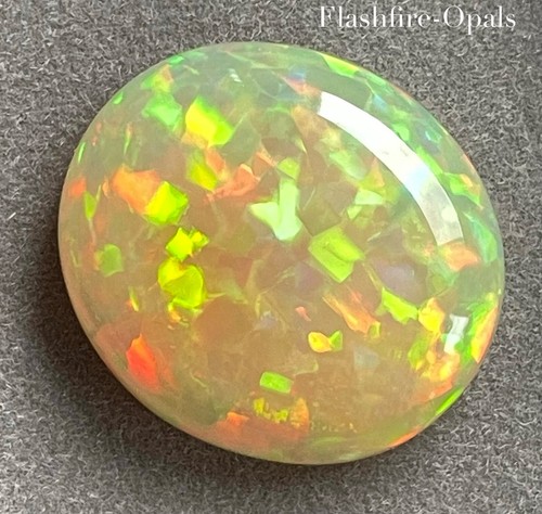 12,9ct. Natürlicher GEM Welo Opal Brilliant Gold-Orange Video Flashfire-Opals - Bild 6 von 7
