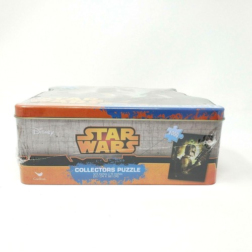 Star Wars Boba Fett 1000 Piece Jigsaw Puzzle in Metal Collectors Tin NEW Sealed - Picture 6 of 6