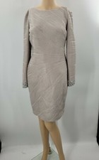 Eliza J Bodycon Fitted Silver Thread Textured Size 8P