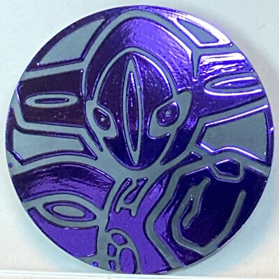 Pokemon Trading Card Games Deoxys Purple Plastic Medal Japanese | eBay