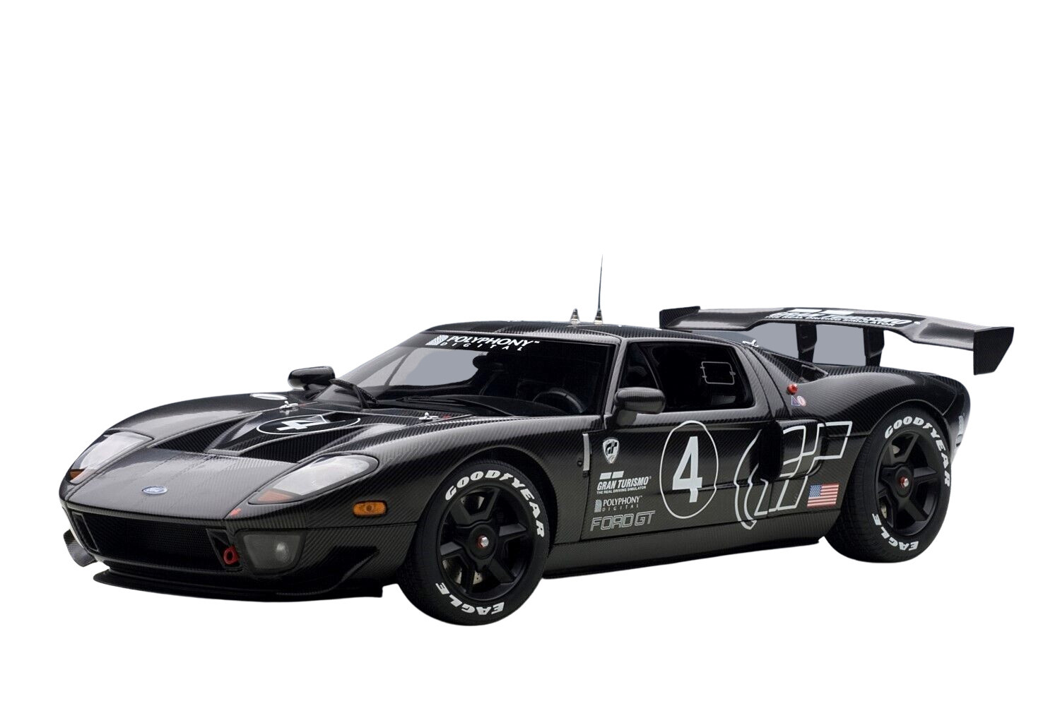 Autoart Ford GT LM Spec Ⅱ Test Car 完全未開封 LOT SET OF 2 FORD GT LM RACE CARS SPEC II CARBON FIBER