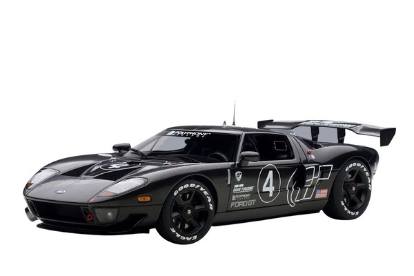 AutoArt 80514 Ford GT LM Spec II Test Car Automodell - Schwarz 