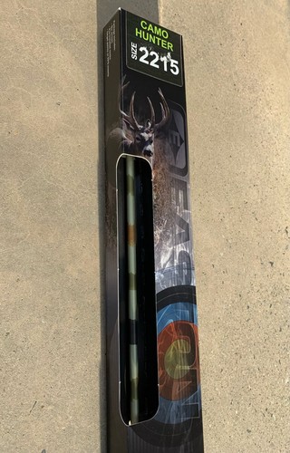 6 - Easton XX75 Camo Hunter 2215 Aluminum Arrows w/ Vanes - Picture 4 of 4