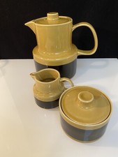 Melitta Kopenhagen Form 2572 Vintage Kaffeekanne Milch und Zucker Topzustand