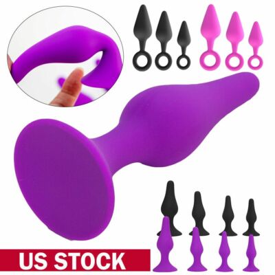 3/4PCS Insert Plug Trainer Kit Butt Toy Sexual Anal Training Love Plugs S-XL  | eBay