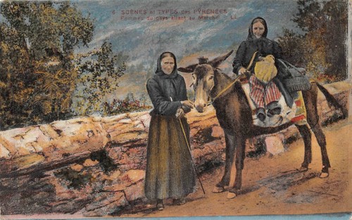 Scènes et Types des Pyrénées : La Moisson